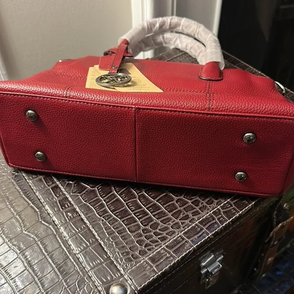 *NWT* LEATHER Handbag by Kattee - Picture 9 of 9